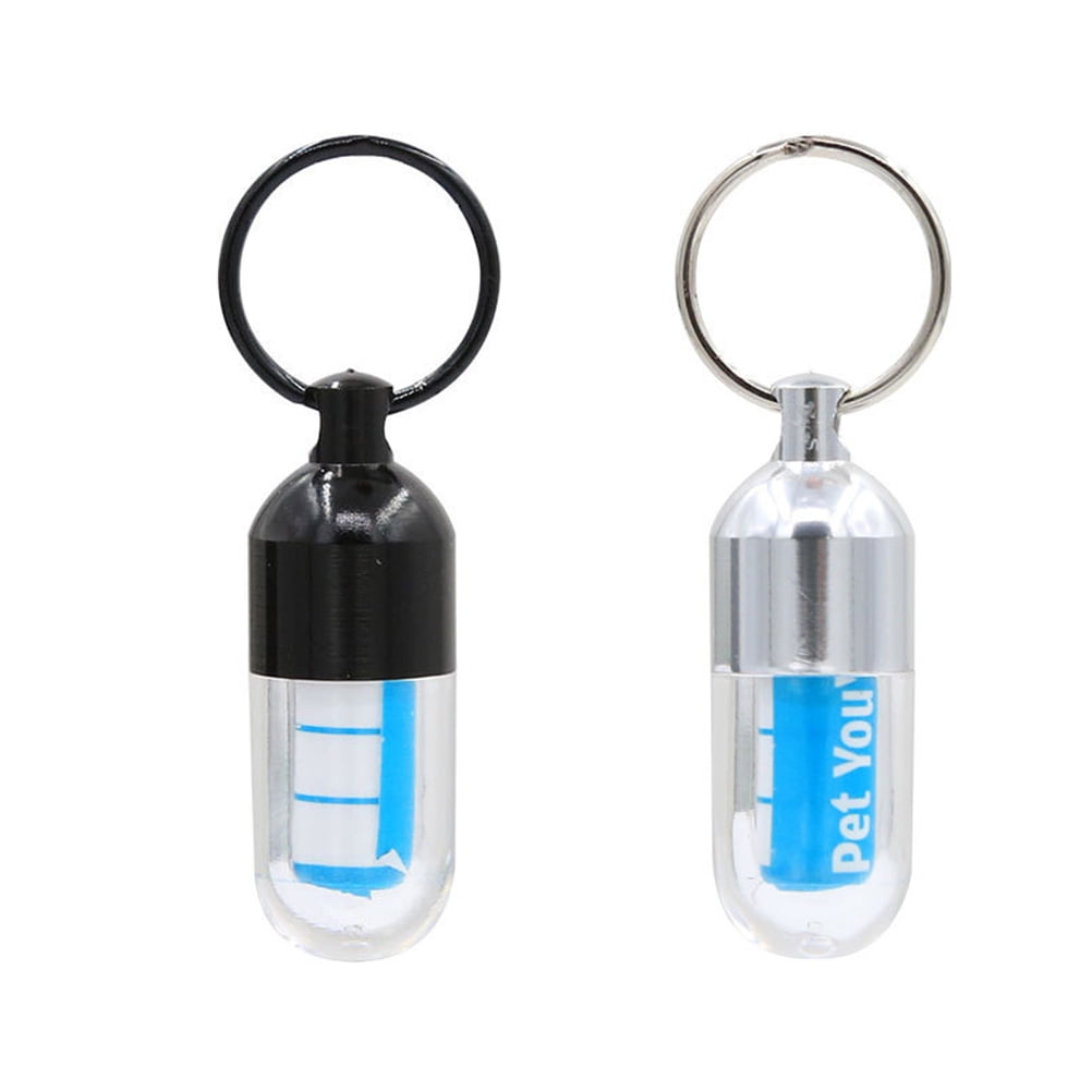 Hytrove Pet Id Barrel Assorted Color Practical Design for Pet Collars