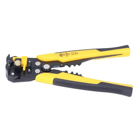 

Ymiko Wire Cutter Multifunctional Stripping Automatic Wire Stripper Multifunctional Stripping For Electrician Yellow Black Handle