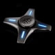 thumbnail image 1 of Spinner de mano metálico con luz brillante; los juguetes antiestrés absorben la luz solar y la liberan en la oscuridad. Los spinners antiestrés alivian la ansiedad y ayudan a pasar el rato. (A), 1 of 5