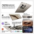 thumbnail image 3 of Infinix Note 50s 5g Ai Phone Pantalla 3d Curvada Rosa Oscuro, 3 of 5