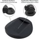 thumbnail image 2 of Furniture Castor Cups , Rubber Feet Pads Non Slip Furniture Coasters, Chair Leg Floor Protectors Ideal Bed Sofa Wheel Anti-slip Pad(4pcs), 2 of 5