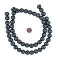 thumbnail image 2 of The Bead Chest Charcoal Natural Wood Beads 16mm Black Round Large Hole 16 Inch Strand, 2 of 3