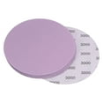 thumbnail image 1 of Unique Bargains 5 Pack 6-Inch Purple Sanding Discs 3000 Grits Hook & Loop Professional Aluminum Oxide Sandpaper, 1 of 6