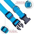 thumbnail image 3 of Minzimin 1Pcs Reflective Dog Collar with Buckle Adjustable Safety Nylon Collars for Small Medium Large Dogs, 3 of 7
