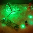 thumbnail image 5 of Solar String Lights for Outside,Copper Wire Solar Fairy Lights 8 Modes Waterproof Outdoor String Lights for Christmas Party Patio Garden Decoration(Green-33FT-100LED), 5 of 6