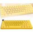 thumbnail image 1 of FeBohao Quackboard uck Keyboard with Light & Sound, Custom Keycaps, Gift for Duck Lovers (1pcs), 1 of 6