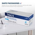 thumbnail image 5 of TN433 Toner Cartridge Cyan 2 Pack Compatible for Brother TN-433 Toner for HL-L8360CDW Printer, 5 of 6