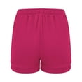 thumbnail image 7 of Women's High Waisted Gauze Cotton Shorts Linen-Like Breathable Drawstring Summer Beach Shorts with Pockets, 7 of 7
