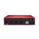 thumbnail image 1 of Interfaz de audio USB Focusrite Scarlett 18i8 de 3.ª generación para grabación, producción e ingeniería: grabación de alta fidelidad con calidad de estudio y reproducción transparente, 1 of 5