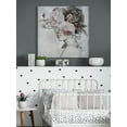 thumbnail image 3 of Marmont Hill Dreamy Flower Crown Canvas Wall Art, 12" x 12", 3 of 7