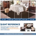 thumbnail image 4 of HIWEAVER Brown 10' x 13' Modern Neutral Solid Area Rug for Living Room Bedroom Farmhouse Non Slip Washable Stain Resistant Soft Indoor Carpet Foldable Floor Cover for Home Office Decor, 4 of 8