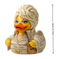 thumbnail image 5 of Dolly Glam Country Star Resin , Collectible Bath with Big Blonde Wig & Red Dress, Novelty Desktop Ornament, Fun Gift for Dolly Fans, 5 of 8