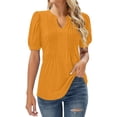 thumbnail image 2 of Basic T Shirts for Women Everyday Casual Loose Fit Summer Short Sleeve, 2 of 6