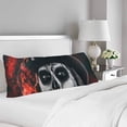 thumbnail image 2 of ABPHOTO Day Of Dead Body Pillow Covers Pillowcase Throw Pillows 20x60 inch, 2 of 2