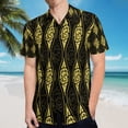 thumbnail image 5 of High Quality Hawaiian Shirts for Men Short Sleeve Aloha Beach Shirt Floral Summer Casual Button Down Shirts Blouses N9IHIC, 5 of 7