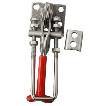 

Heavy Duty Latch U Bolt Self-lock Toggle Clamp Stainless Steel Load 200kg