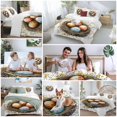 thumbnail image 5 of King 4 Piece Bedding Set Colorful Easter Egg Nest Yellow Flower Soft Breathable Duvet Cover and Pillowcase, Spring Botanical Duvet Cover Set Bed Sheets for Bedroom Dormitory Guest Room, 5 of 9