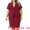 Burgundy, variant on DARING DIVA Women's Plus Blazer Suit Set Notch Lapel Pencil Skirt 1X Black