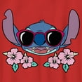 thumbnail image 2 of Boy's Lilo & Stitch Red Sunglasses Stitch  Graphic Tee Red Small, 2 of 4