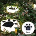 thumbnail image 3 of 4 piezas de luces solares para decoración de patio, luces LED para patas de perro, iluminación de paisaje para cubierta Soledad Luces de camino, 3 of 10