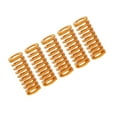 thumbnail image 3 of Langgg 3D Printer Heated Bed Leveling Spring Extruder Extrusion Compression Die Spring Replacement for CR-7, Yellow, 10x25mm, 3 of 7