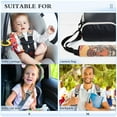 thumbnail image 5 of WOBOGO Sea Sunrise Tiger Pattern Seat Belt Cover 2 Piece Soft Comfort Driving Shoulder Pad Suitable for All Cars and Backpacks, 5 of 8