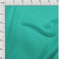 thumbnail image 2 of oneOone Cotton Flex Turquoise Blue Fabric Ice Cream Food Sewing Craft Projects Fabric Prints By Yard 40 Inch Wide, 2 of 4