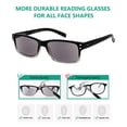 thumbnail image 4 of Gafas de sol Reading Eyekepper con lentes tintadas grises +3.75 para hombre, 4 of 6