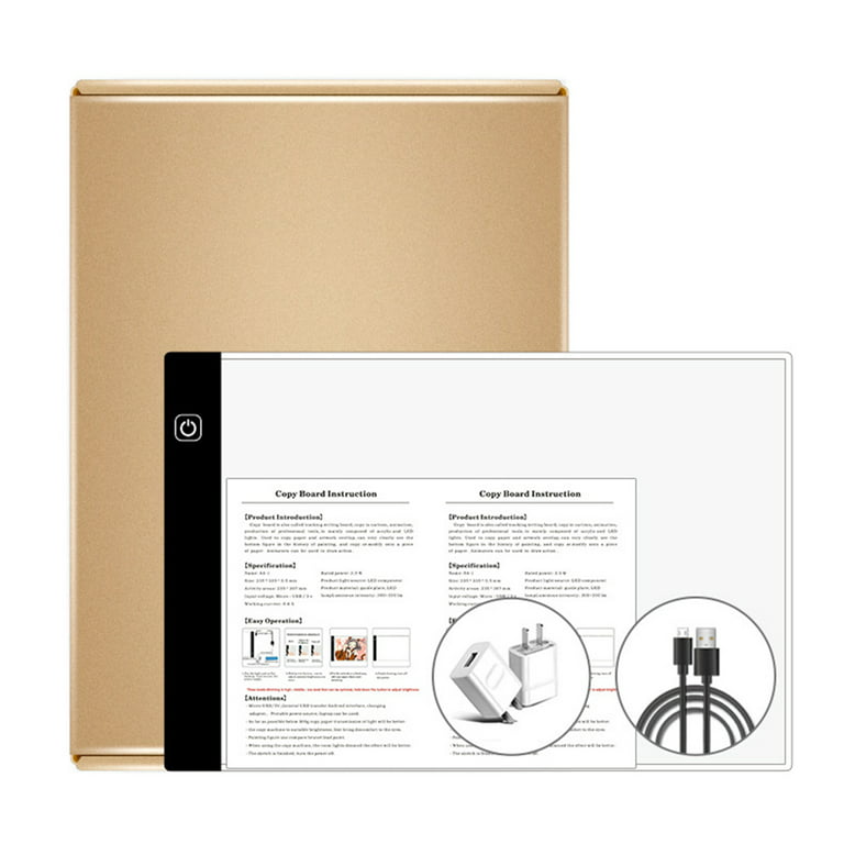  LitEnergy 9”x12” LED Light Pad Kits, USB Powered Light