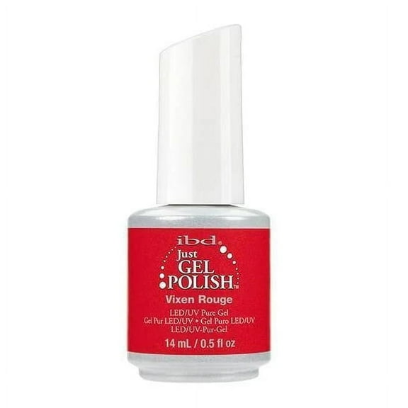 IBD Just Gel Polish [ #56673 Vixen Rouge ] 0.5 Oz. * BEAUTY TALK LA *