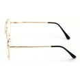 thumbnail image 3 of Metal Aviator Reading Glasses - Spring Hinge Tear Drop Reader, 3 of 4