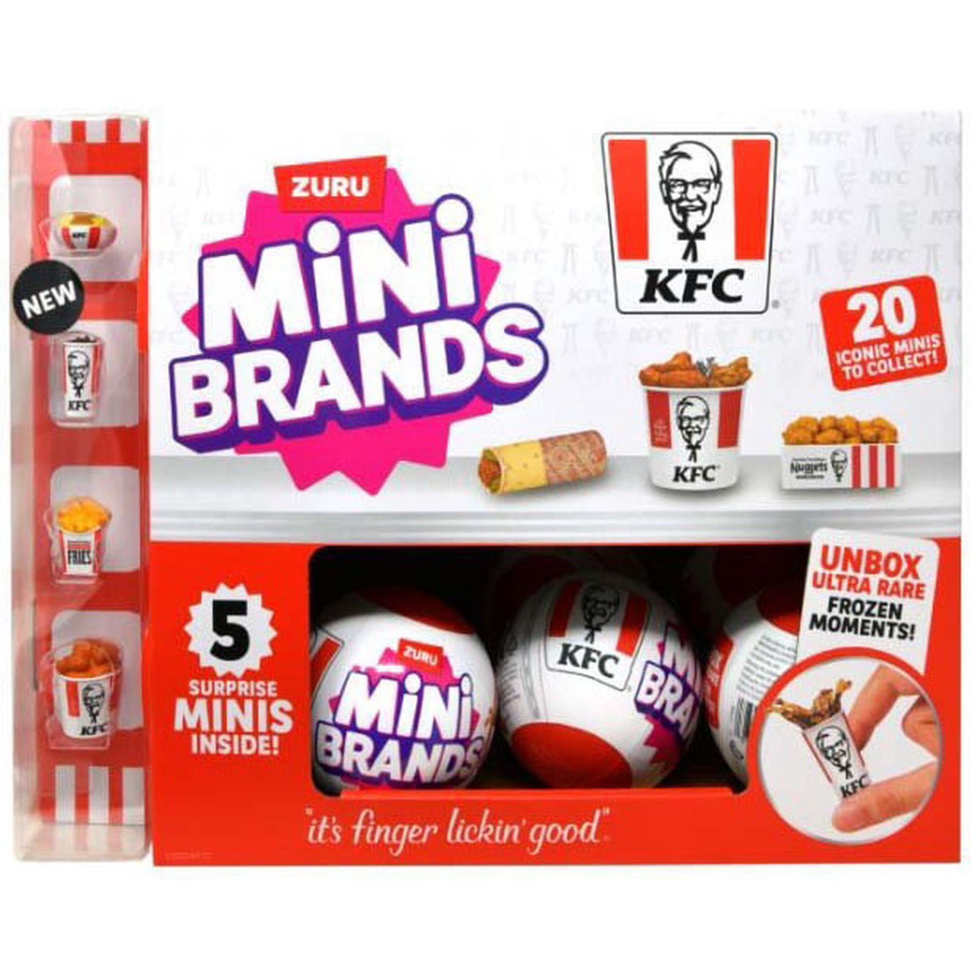5 Surprise Mini Brands! KFC Mystery Box (21 Packs)