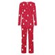 thumbnail image 5 of Puntoco Pijamas para mujer, conjunto de pijamas con estampado navideño, cuello redondo, bolsillo, pantalones y ropa para el hogar, 5 of 5