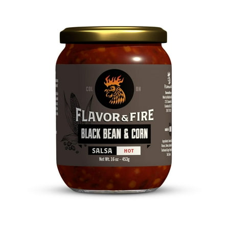 Black Bean  Corn Salsa Hot