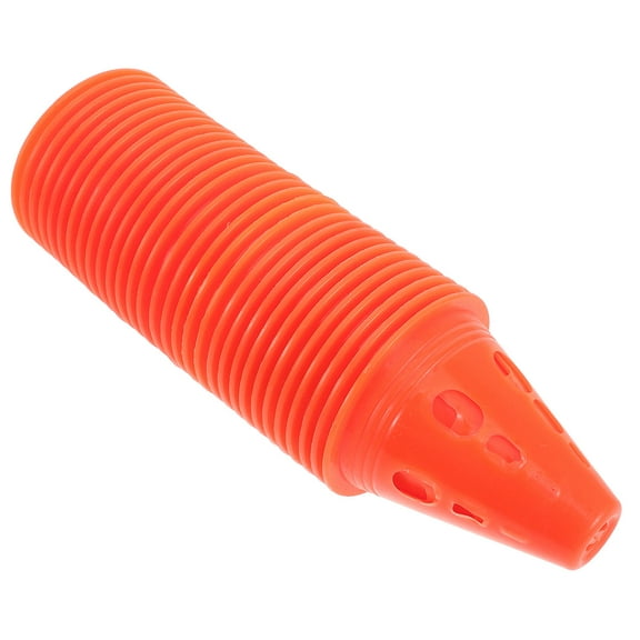 SEWCHICS Rolling Cones Orange PE 30Pcs For Athletes Outdoor Sports