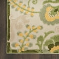 thumbnail image 5 of Nourison Aloha Indoor/Outdoor Ivory Green 9' x 12' Area Rug (9x12), 5 of 9