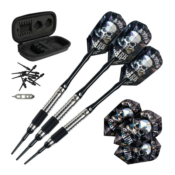 Viper Desperado 80% Tungsten Soft Tip Dart Set, Single Knurled 18 Grams