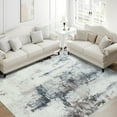 thumbnail image 6 of Wondo Washable Abstract Area Rug, 7x10 Brown Modern Living Room Carpet, Non-Slip Non-Shedding Bedroom Rug, Indoor Rugs, Stain Resistant Rug for Dining Room and Dorm, 6 of 8