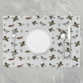 thumbnail image 2 of Duck Placemats Set of 4 18"x12" Duck Hunting Table Place Mats, for Decor Wild Animals Placemat for Kitchen Dining Table Decor Indoor Outdoor Botanical, 2 of 4