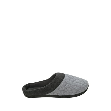 DF by Dearfoams Women's Quilted Fleece Clog Slipper
