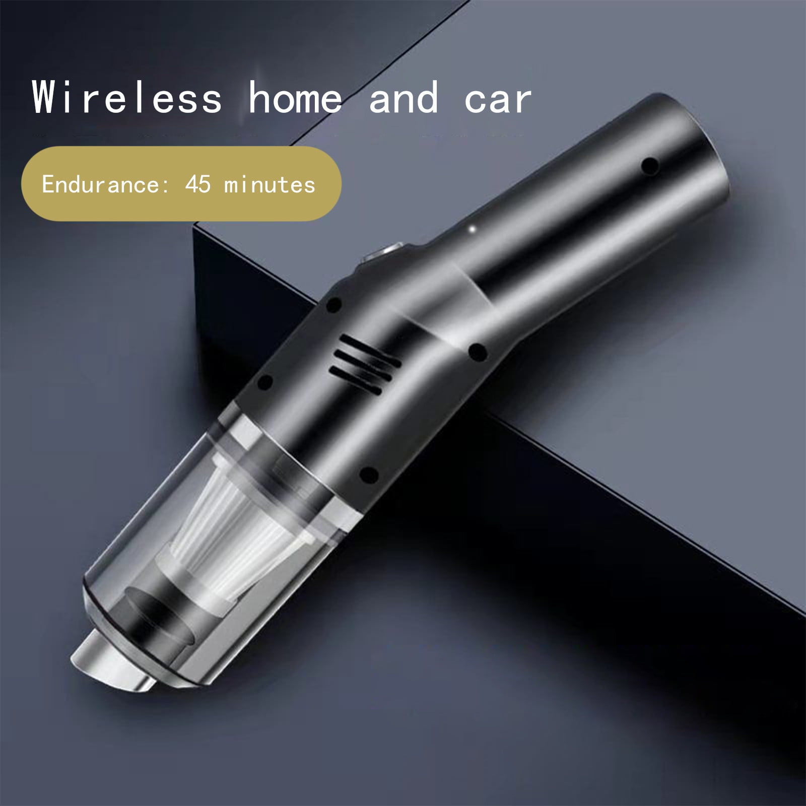 ZToonmas Car Vacuum Cleaner, 5000Pa Portable Mini Handheld Vacuum Cordless, 2000 Battery, for Car Seat Cushion, Carpet, Home Use