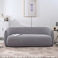 thumbnail image 4 of Miekor Furniture Upholstered Sofa,Modern Arm Chair for Living Room and Bedroom,with 4 Pillows W5UAAE, 4 of 9