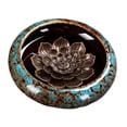 thumbnail image 3 of Porta incienso para varillas Porta incienso de loto Quemador de incienso elegante y práctico Azul, 3 of 9