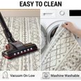 thumbnail image 4 of AIR-Moroccan Washable Long Hallway Runner Rug 2.6x18 Non-Slip Vintage Beige Boho Kitchen Rugs Ultra Soft Distressed Geometric Floor Carpet Runners for Bedroom Laundry Entryway Stairway, 4 of 4