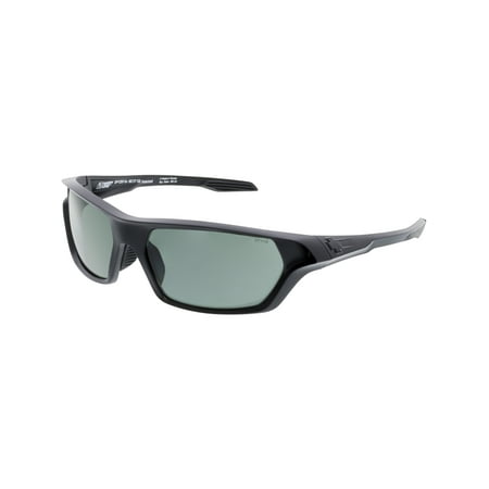 Spy Men's Polarized Ansi 673478243864 Black Rectangle Sunglasses