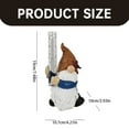 Jiezhush Rain Gauge Garden Statues Gnome For Garden Outdoor Frost Proof