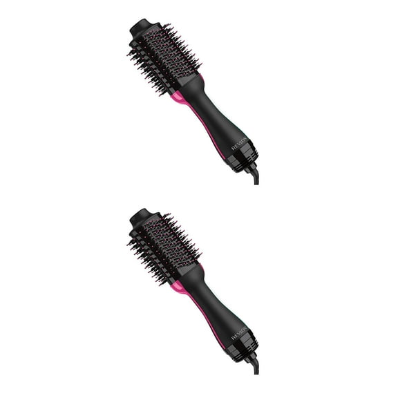 Revlon One Step Hair Dryer Volumizer Brush Professional Home Styling, 2-pack