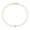 Yellow Gold, variant on Cross Bracelet for Women | 2MM Round Lab Created Moissanite Charm Link Chain Bracelet | 14K White Gold Over Sterling Silver Christian Religious Jewelry (0.18Ctw)-6.00 Inch