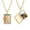 Mary Colored Rhinestone, variant on Photo Locket Necklace for Women 14K Gold-Plated Virgin Mary/St. Joseph Brass Necklace Can Hold Photos Measuring 1.9 * 1.3 Centimeters