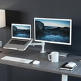 thumbnail image 2 of Fully Adjustable to Single Computer Monitor and Laptop Desk Mount Combo Stand with Grommet Option Fits up to Laptops STANDVC, 2 of 9